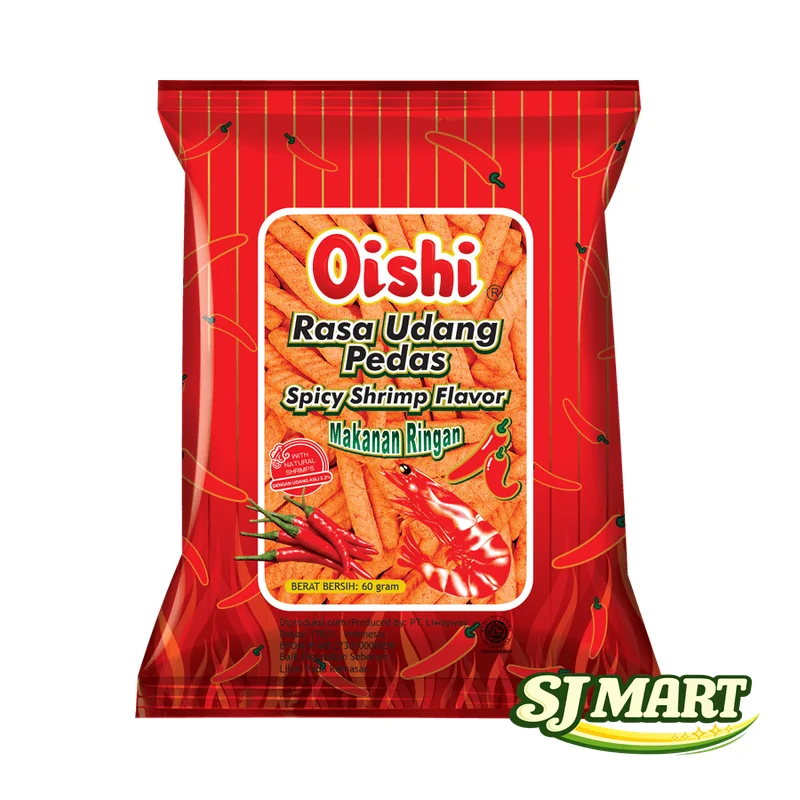 Oishi Kraker Udang 60Gr