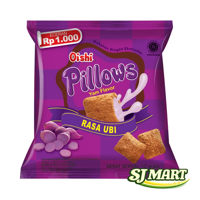 Oishi Pillows Ubi 12Gr