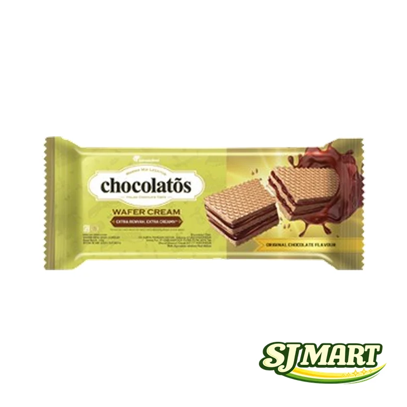 Chocolatos Wafer Cream Coklat 15Gr
