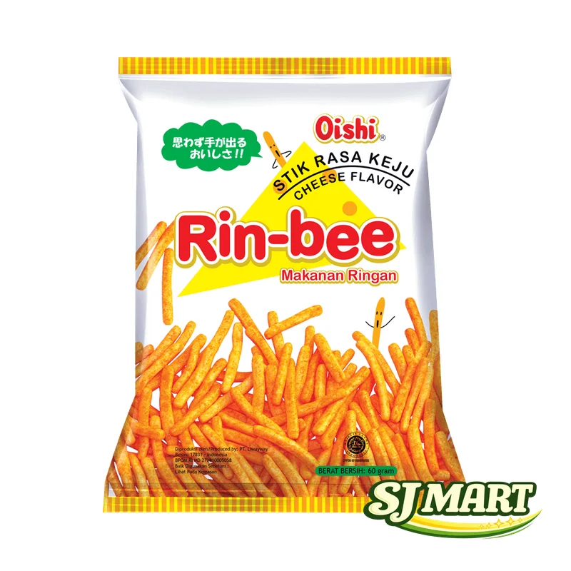 Oishi Rinbee Stick Keju 60Gr