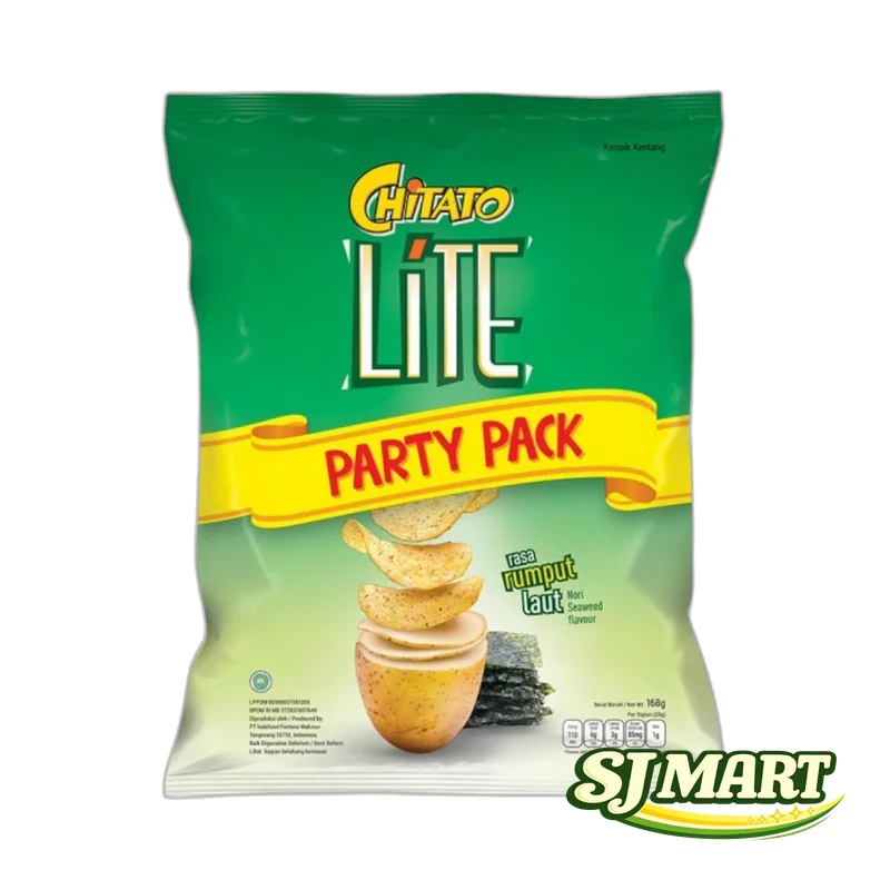 Chitato Lite  Party Pack  Seaweed  168 Gr