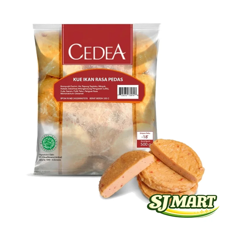 Cedea Kue Ikan Pedas 500Gr