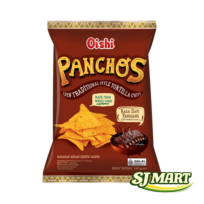 Oishi Panchos Sapi Panggang 140Gr