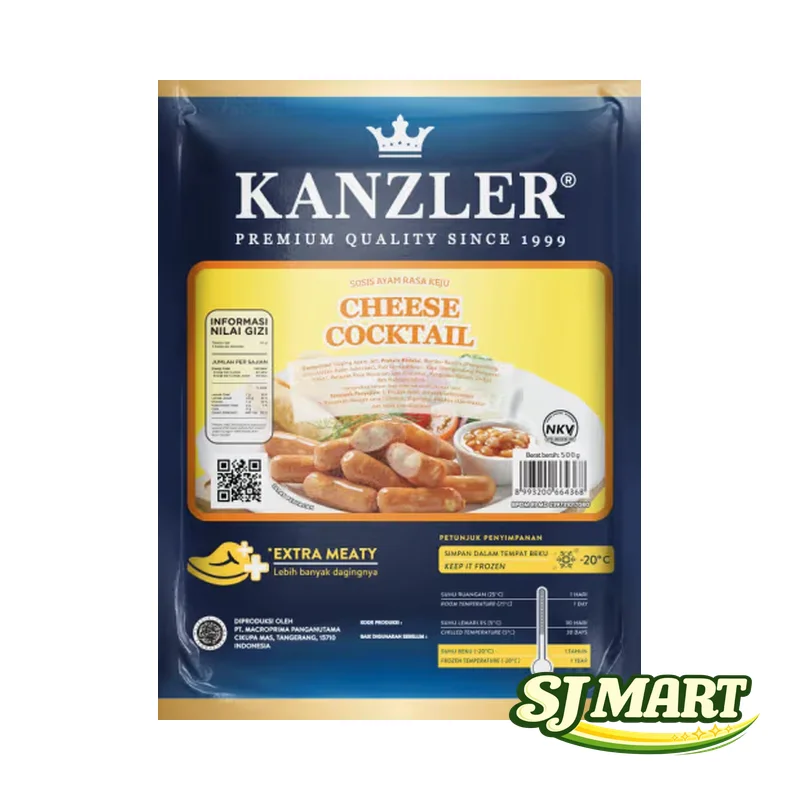 Sosis Kanzler Cheese Cocktail 500Gr