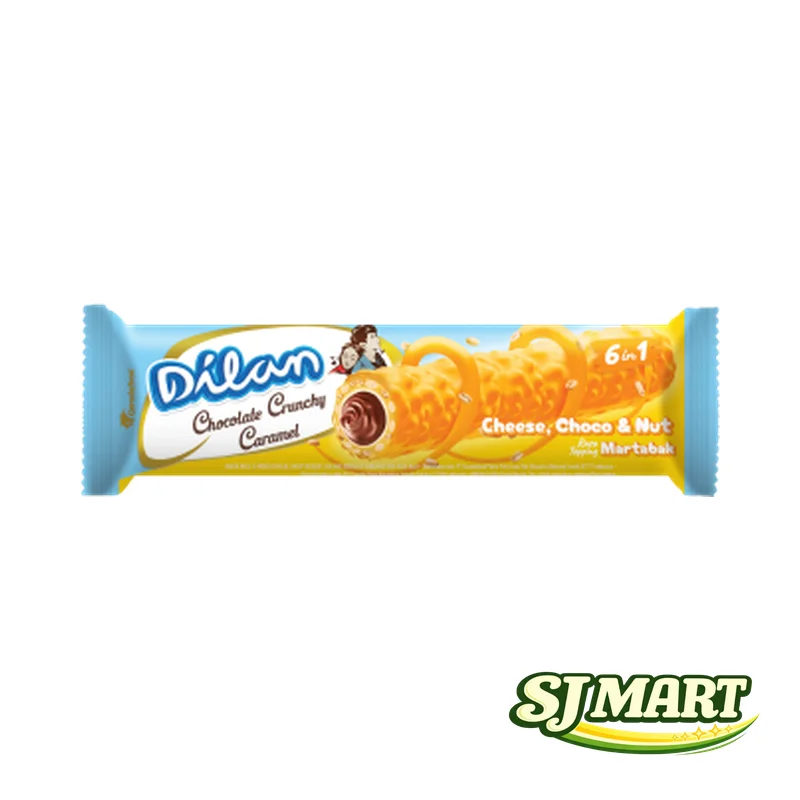 Dilan Crunchy Caramel Cheese 25Gr