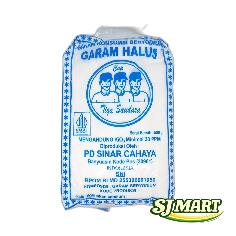 Garam Halus Sinar Cahaya 500Gr