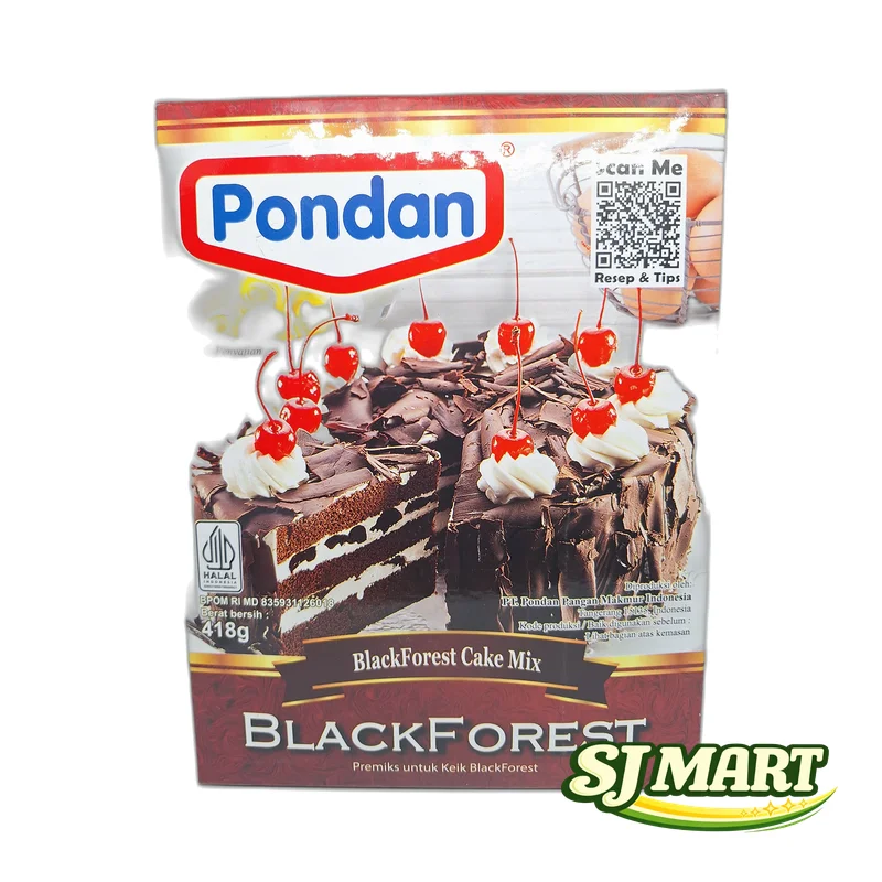 Pondan Black Forest 418Gr