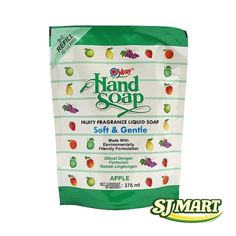 Yuri Hand Soap Apple 375Ml