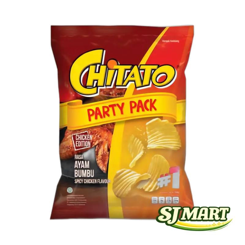 Chitato Party Pack Ayam Bumbu 168Gr
