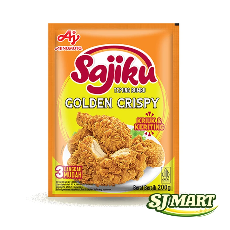 Sajiku Tepung Golden Crispy 200Gr