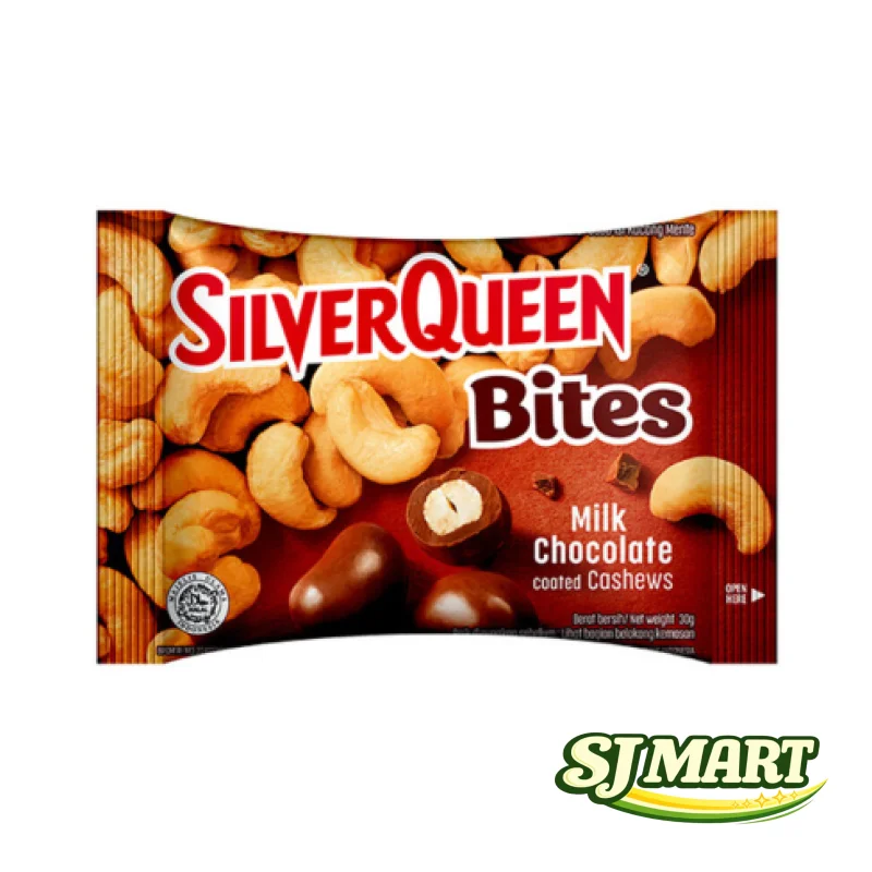 Silverqueen Bites Milk 30Gr