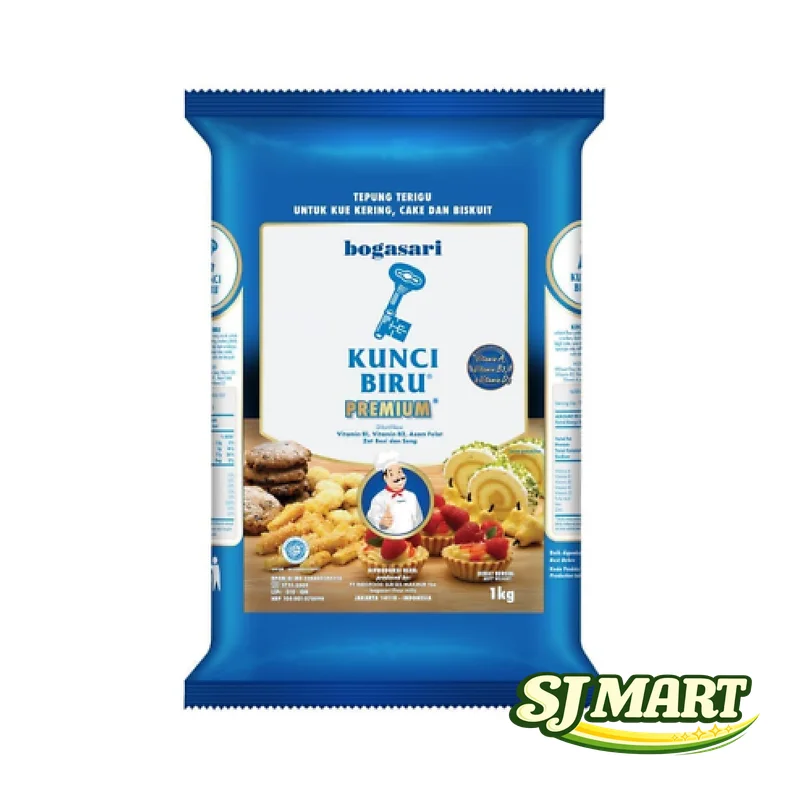 Tepung Terigu Kunci Biru 1Kg