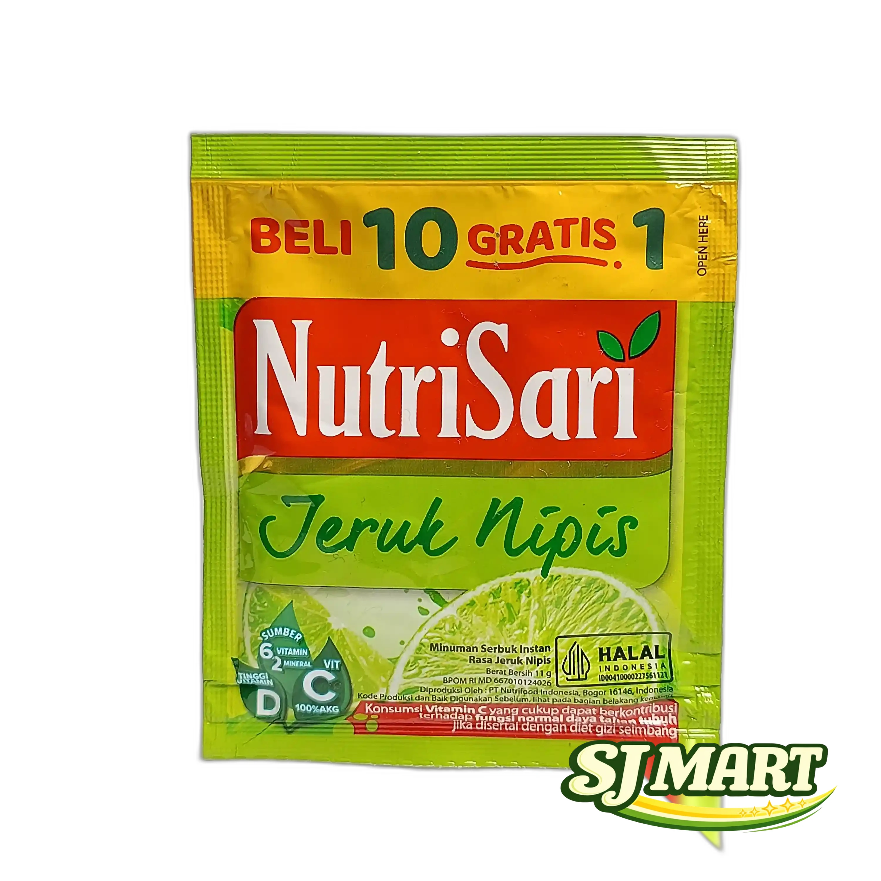 NUTRISARI JERUK NIPIS 1RTG