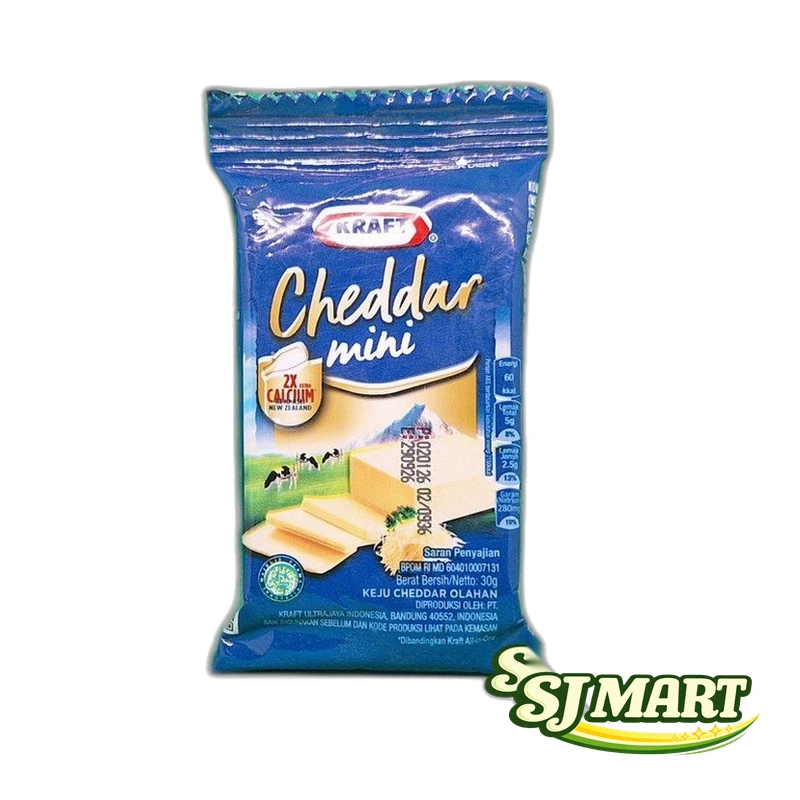 Kraft Cheddar Mini 30Gr