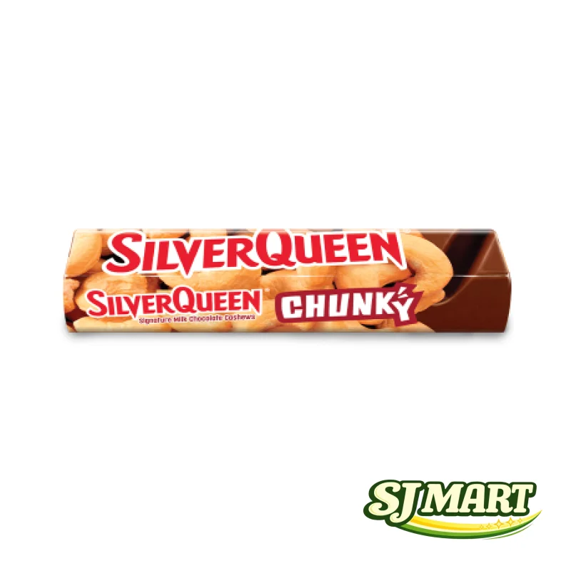 Silverqueen Chunky Bar Cashew 30Gr