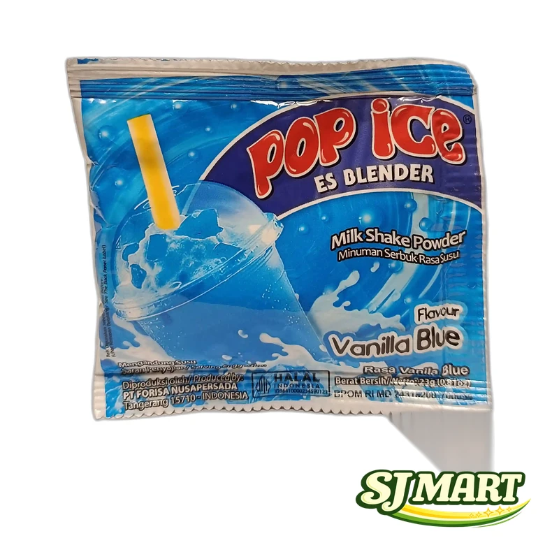 Pop Ice Vanilla Blue 1Rtg