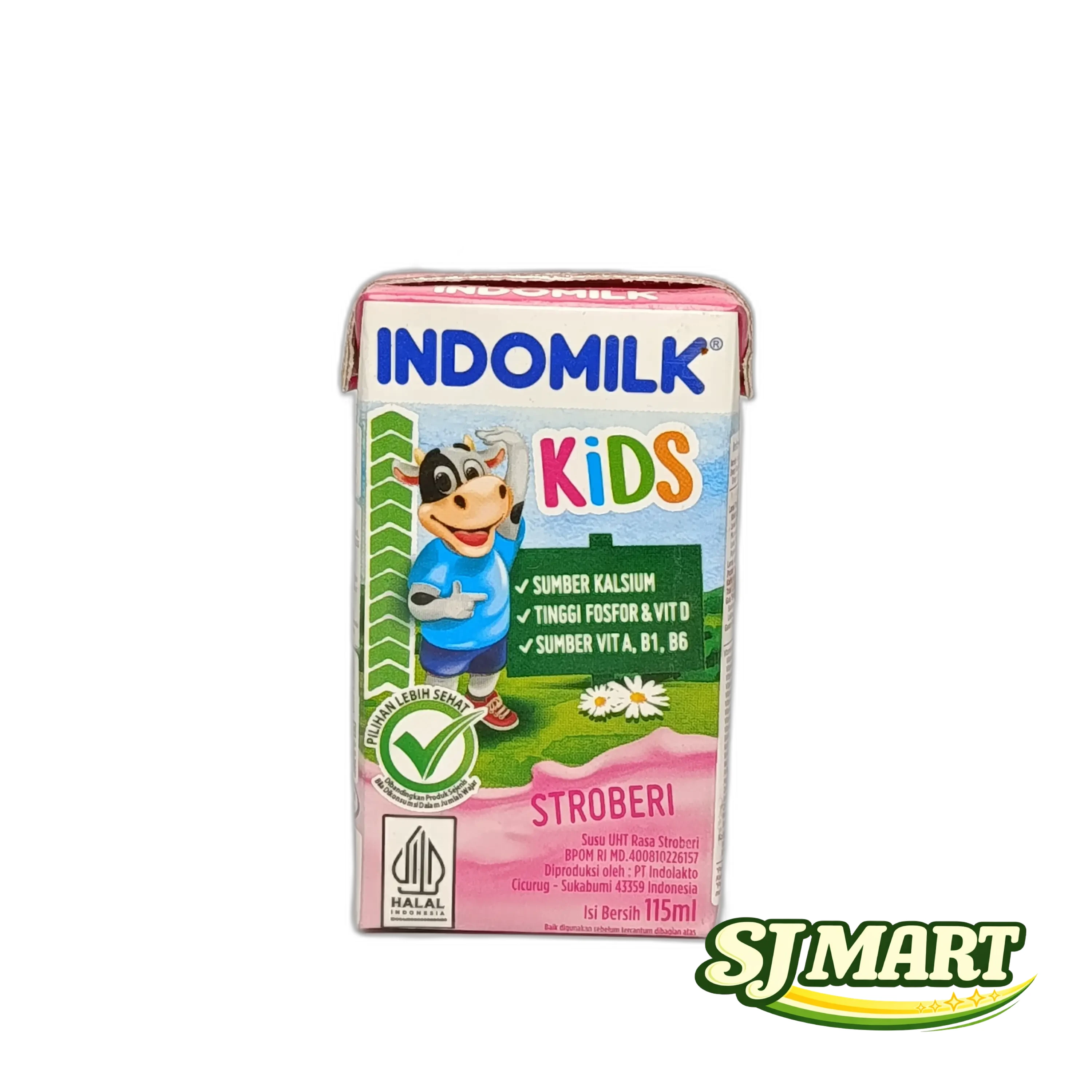 INDOMILK STROBERI 115ML
