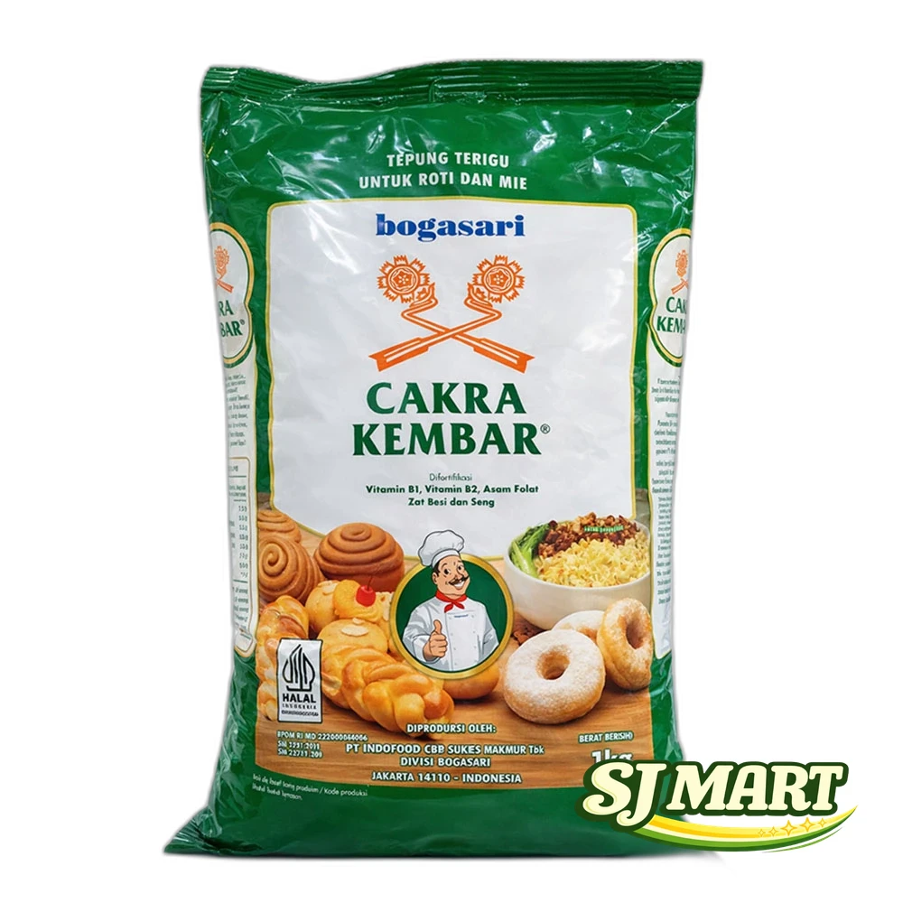TEPUNG TERIGU CAKRA KEMBAR 1KG