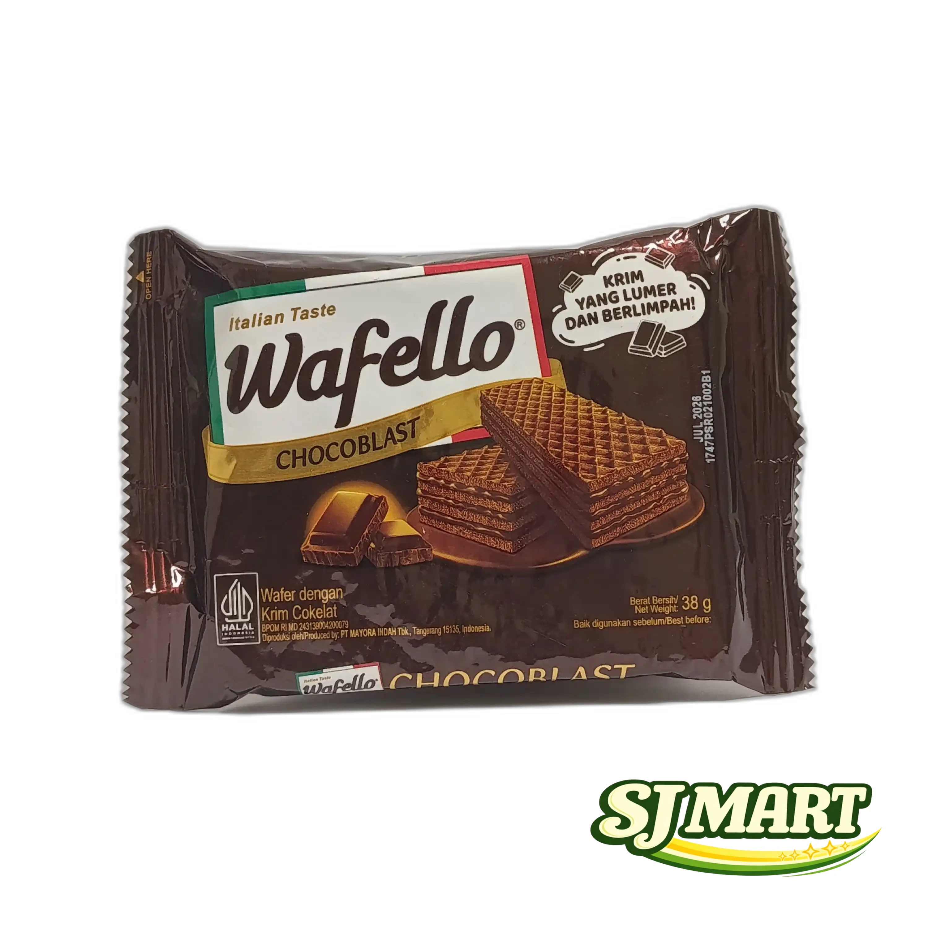 WAFELLO CHOCO 38GR