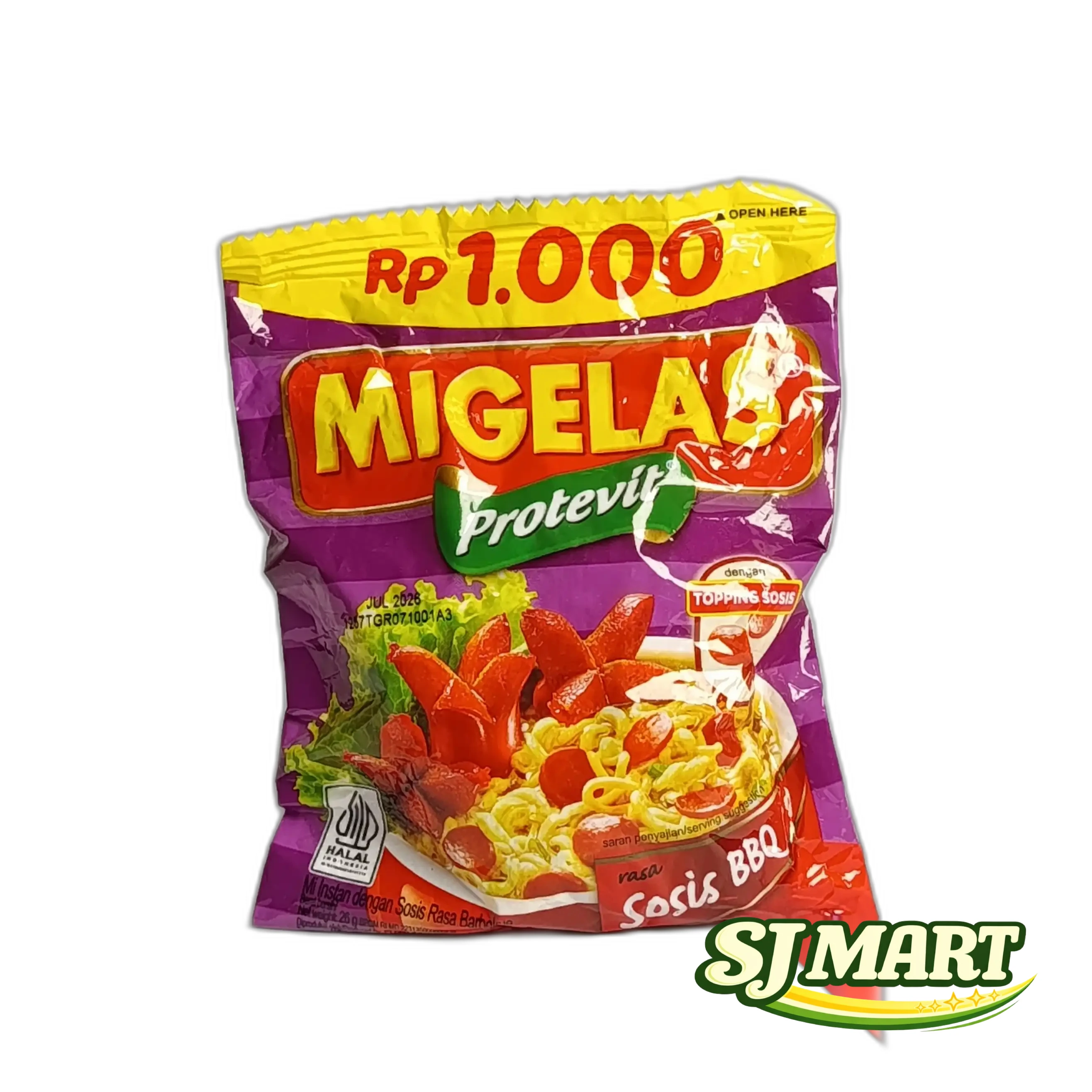 MIGELAS SOSIS BBQ 1RTG