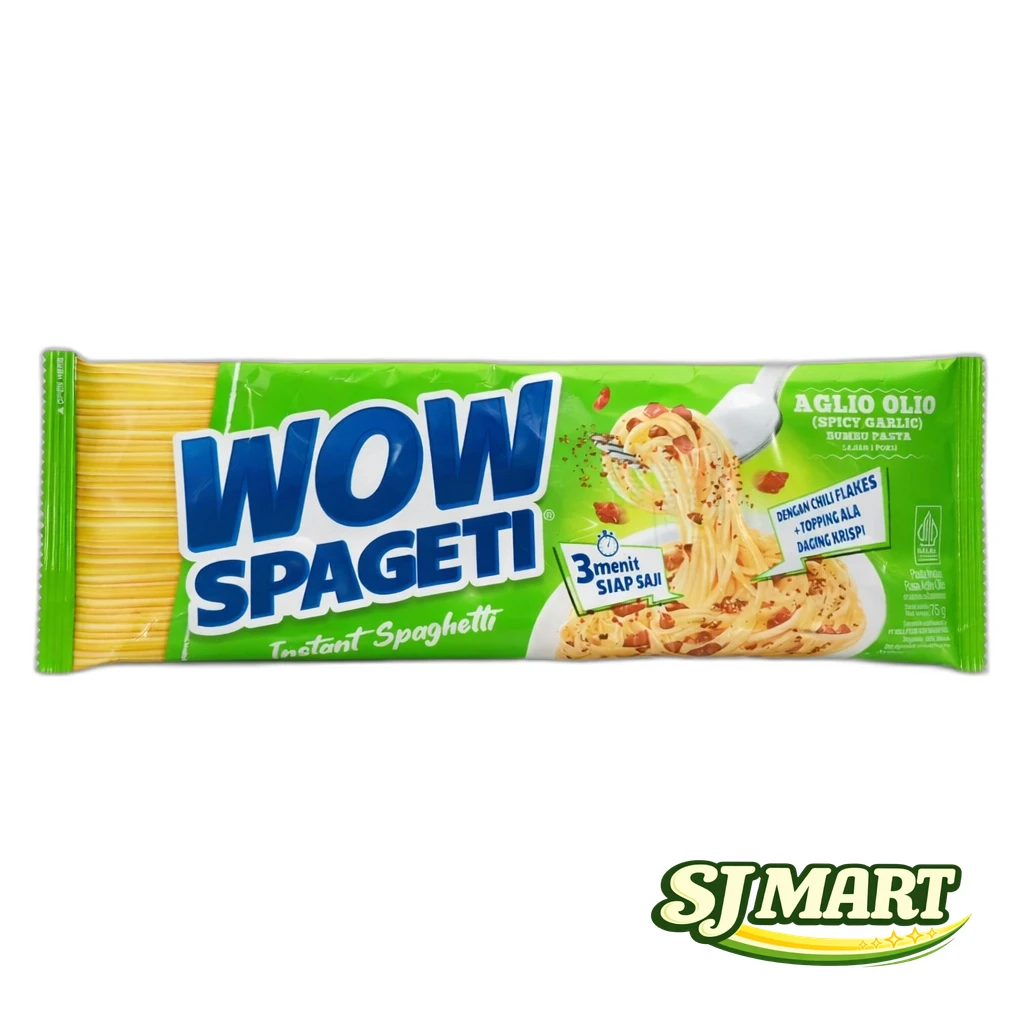 WOW SPAGETI AGLIO OLIO 75GR B2G1