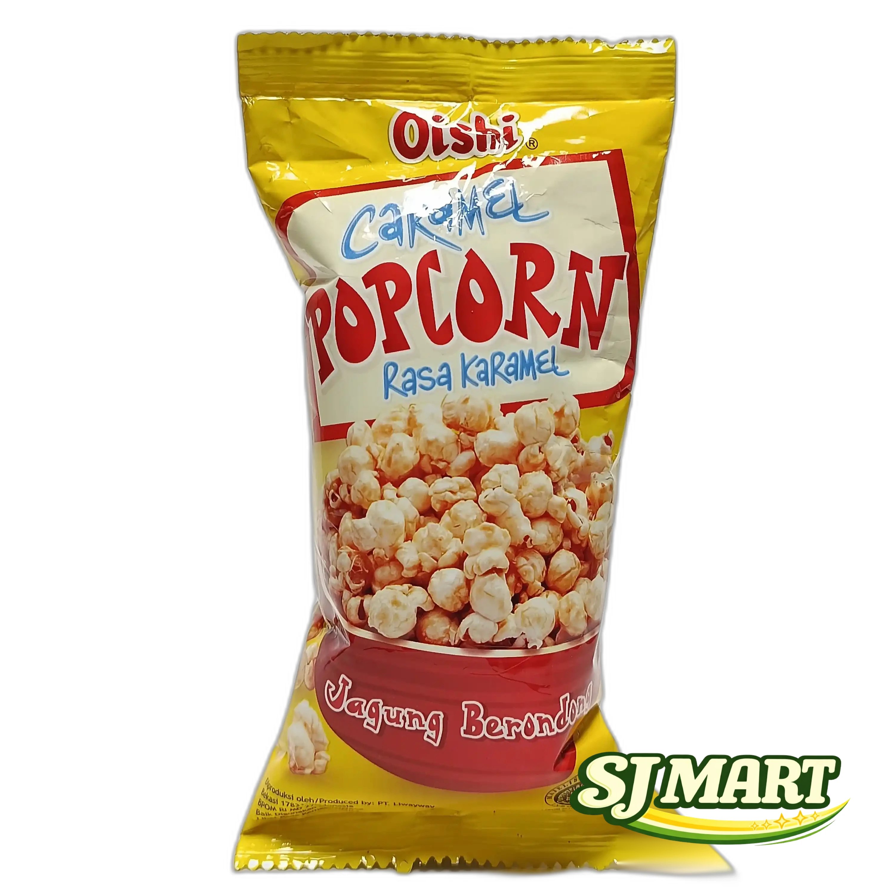 OISHI POPCORN KARAMEL 20GR