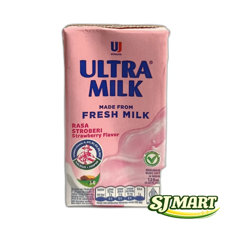 Ultra Milk Strawberry 125Ml