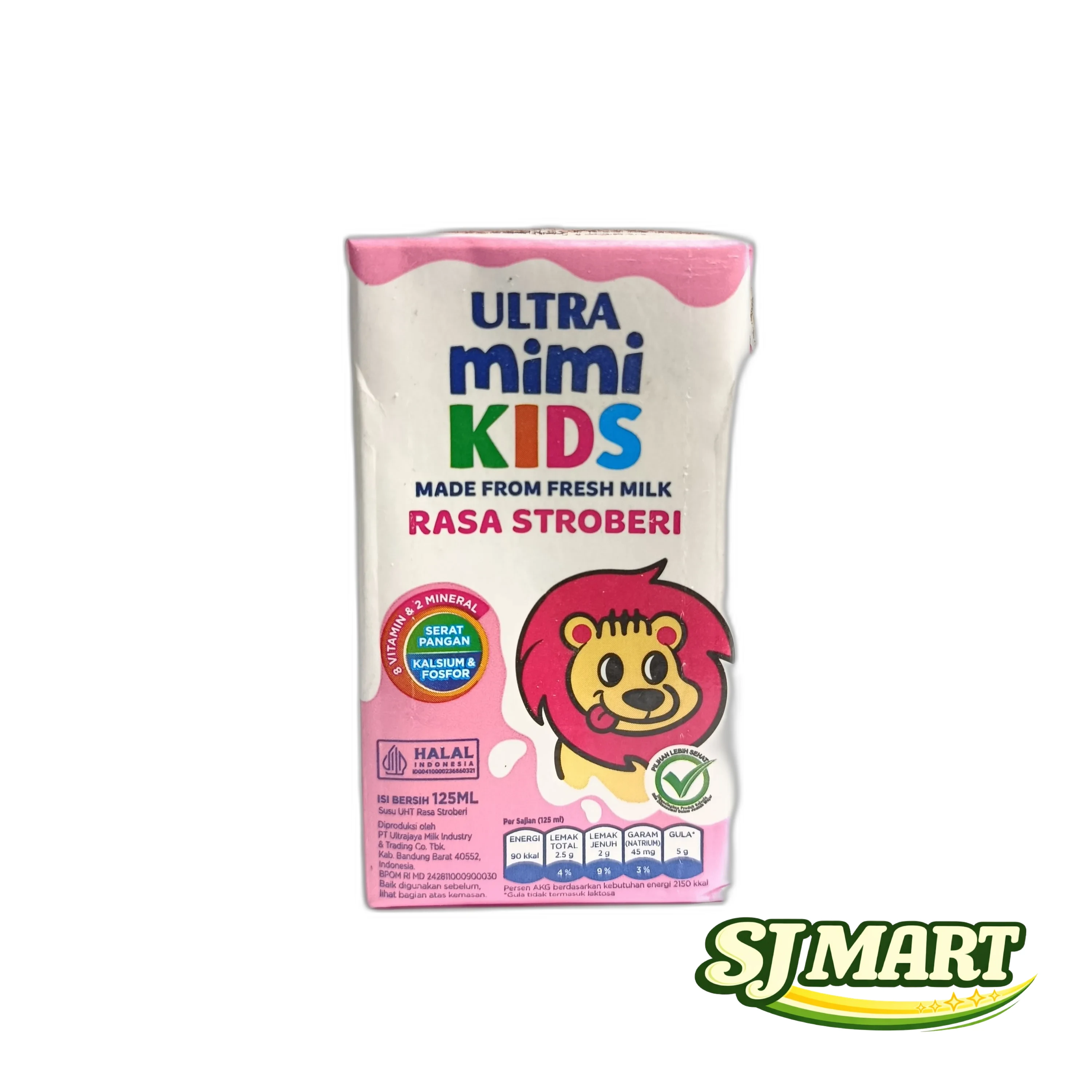 ULTRA MIMI STRAWBERRY 125ML