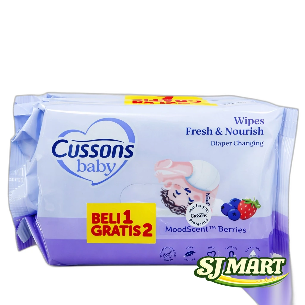 CUSSONS BABY WIPES FRESH B1G2