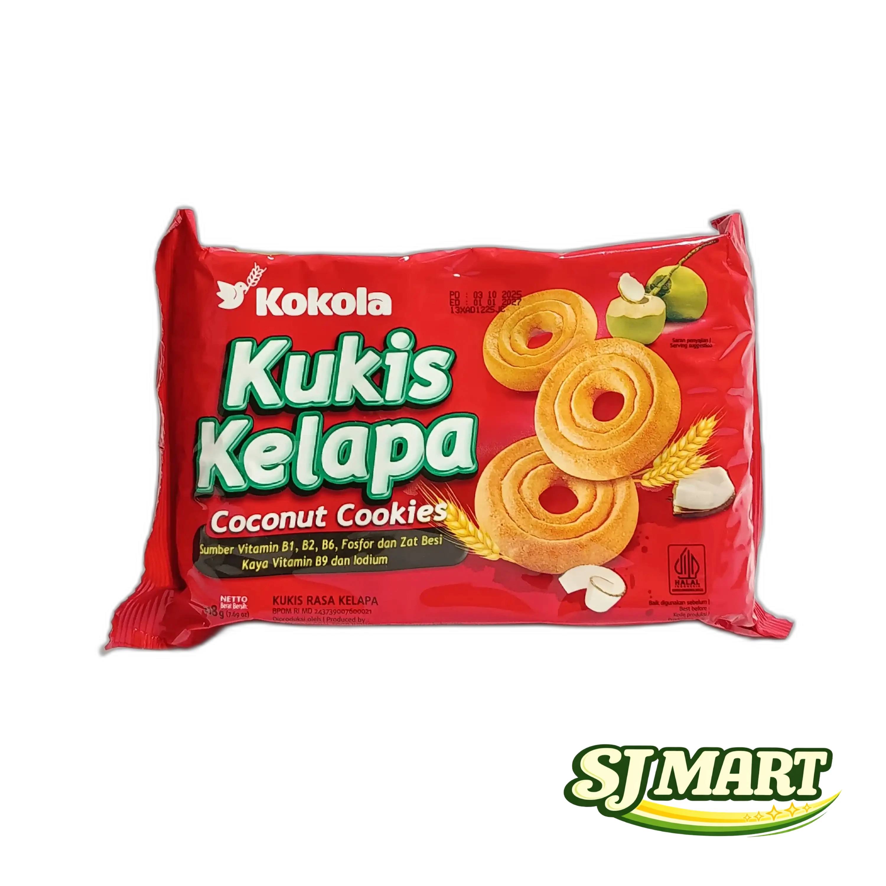 KOKOLA KUKIS KELAPA 218G