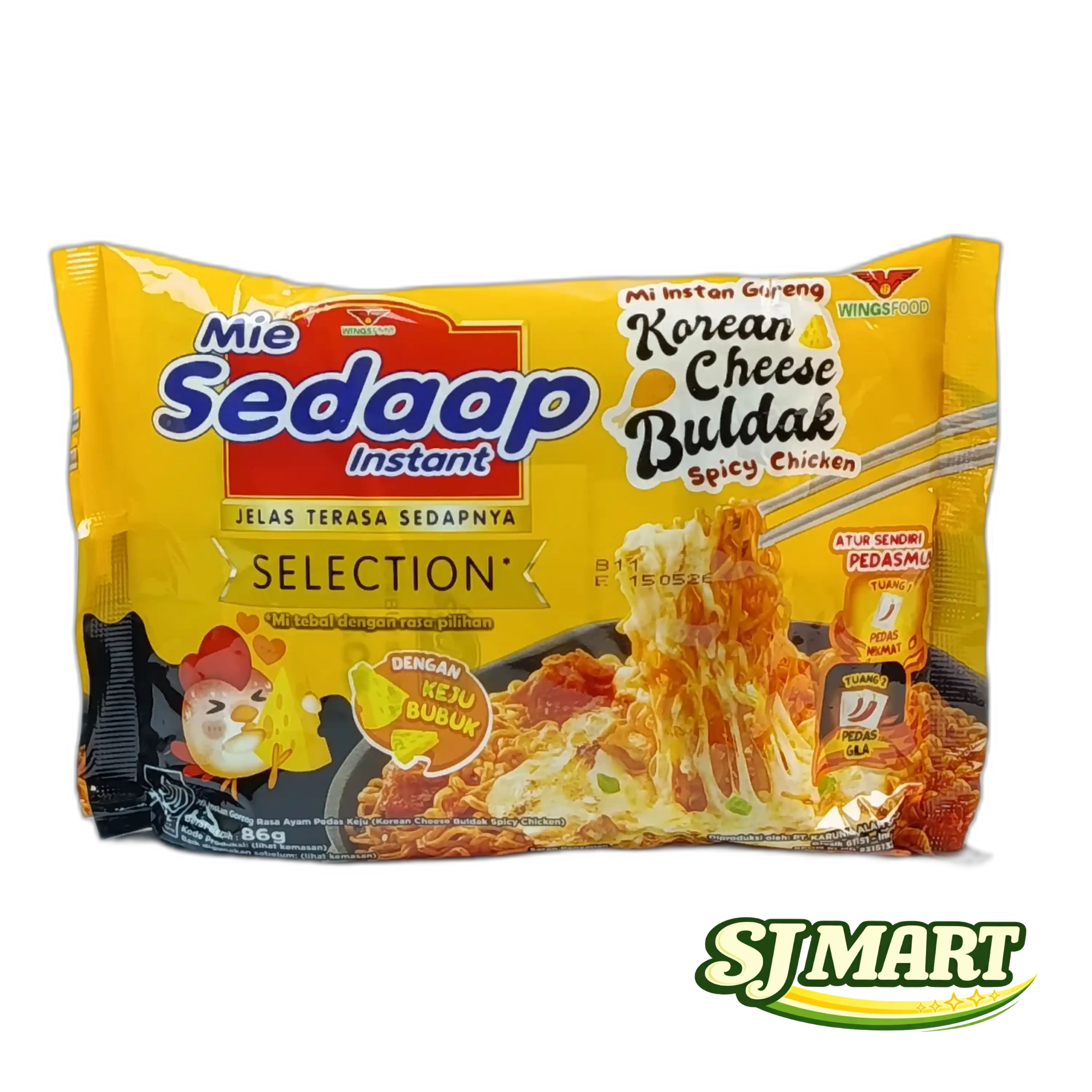 MIE SEDAAP KOREAN CHEESE BULDAK