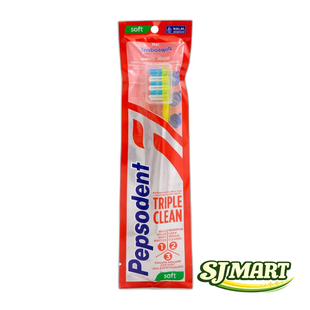 PEPSODENT TB TRIPLE CLEAN SOFT 