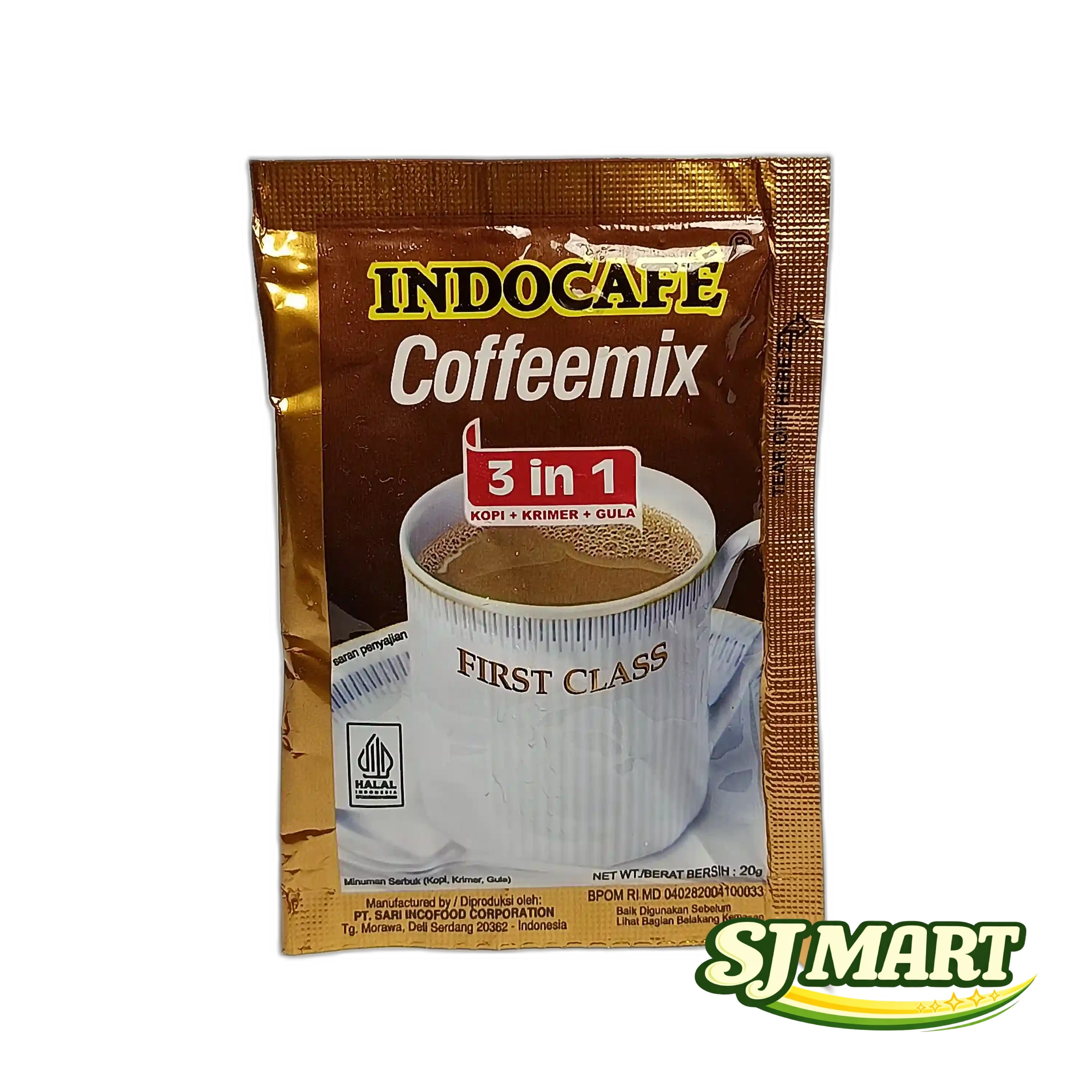 INDOCAFE COFFEEMIX 3 IN 1 1RTG