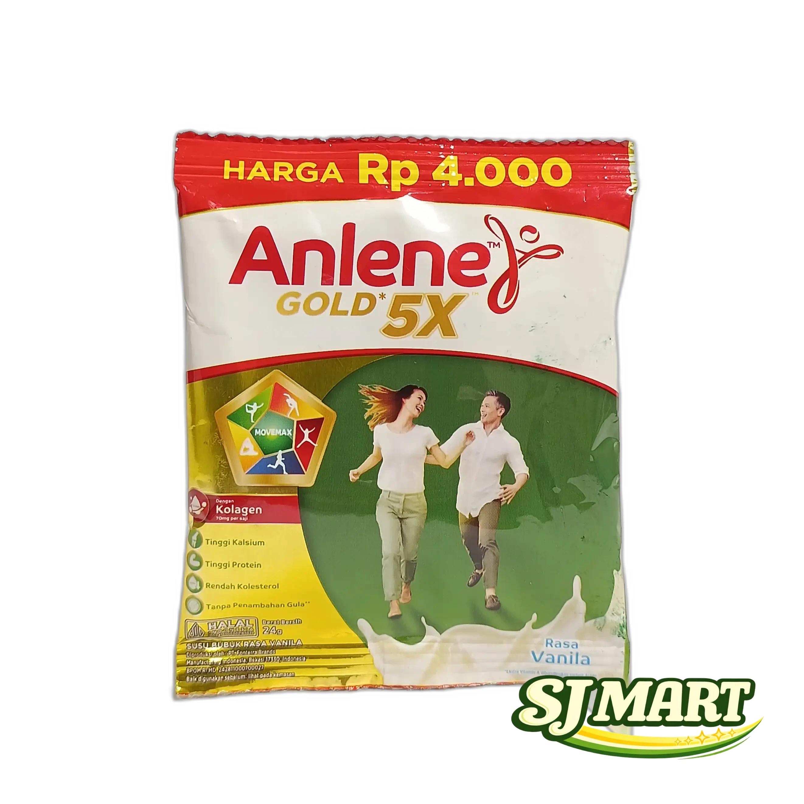ANLENE GOLD VANILLA 24GR 1PCS