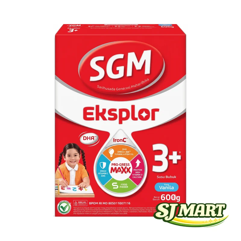 Sgm 3+ Vanilla 600Gr