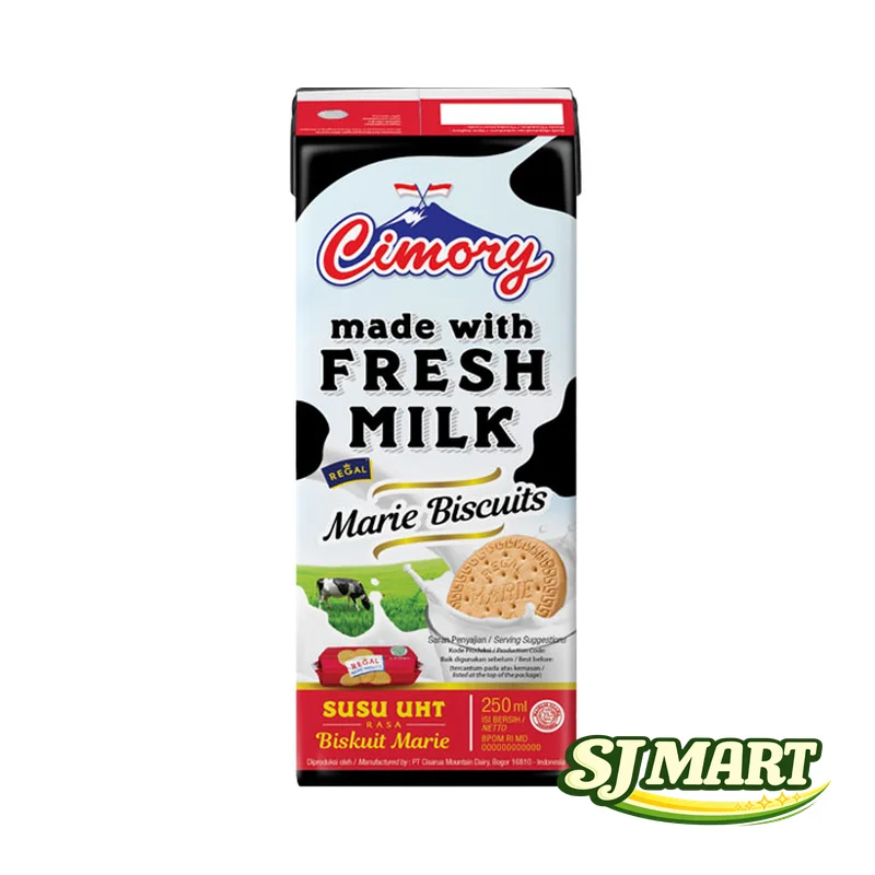 Cimory Uht Marie Biscuit 250Ml