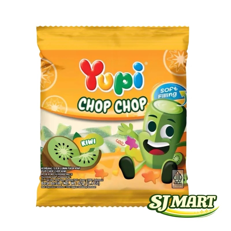 Yupi Kiwi Chop 42Gr