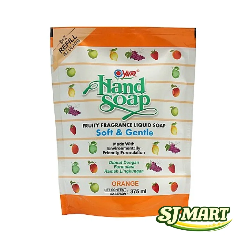 Yuri Hand Soap Orange 375Ml