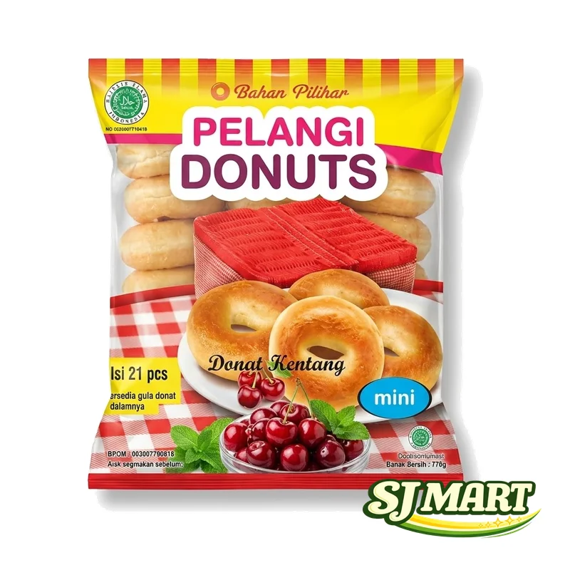 Donat Pelangi Isi 21