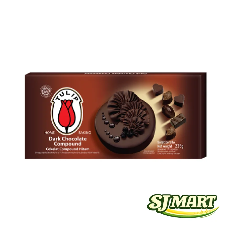 Tulip Dark Compound 225Gr