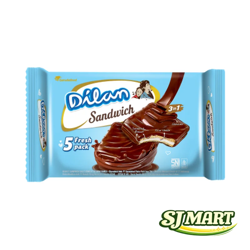 Dilan Sandwich Coklat 69Gr